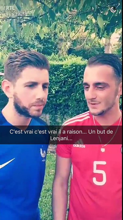 Pour France-Albanie, RTL est allé chambrer les adversaires des Bleus en direct sur Snapchat