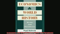 Read here Economics and World History Myths and Paradoxes