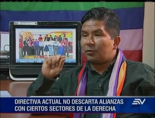 Pachakutik ya piensa en elecciones y posibles alianzas