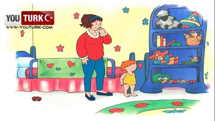 Caillou Türkce - Caillou Karate Yapmayi deniyor
