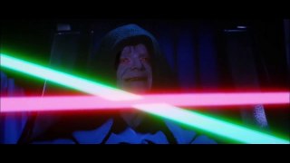 Luke Skywalker vs Darth Vader, Star Wars Return of the Jedi