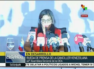 Rodríguez: Venezuela busca un diálogo respetuoso con EEUU