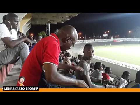 L'Oeil du Kpakpato I Match de nuit au Parc des sports, ambiance de folie, spectateurs passionnés