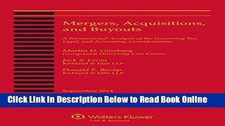Read Mergers, Acquisitions, and Buyouts: Five-Volume Print Set  Ebook Free