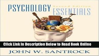 Read Psychology: Essentials  Ebook Free