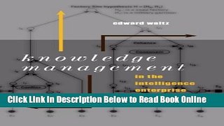 Read Knowledge Management in the Intelligence Enterprise (Artech House Information Warfare