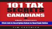 Download 101 Tax Secrets For Canadians: Smart Strategies That Can Save You Thousands  Ebook Free