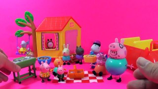 Unboxing Peppa Pig * BBQ Set * Toy Collectable Figures
