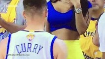 Steph Curry's Side Chick? Or Warriors Superfan?