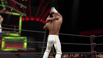 WWE 2K16 baron corbin v seth rollins