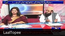 Marvi Sirmed slaps around mullah who says Men should beat their wives