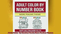 Free PDF Downlaod  Adult Color  By Number Book More Psalms Theme READ ONLINE