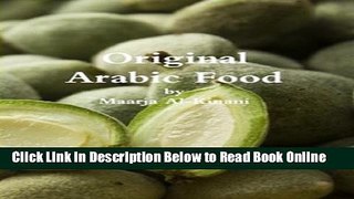 Read Original Arabic Food  PDF Online
