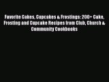 [PDF] Favorite Cakes Cupcakes & Frostings: 200  Cake Frosting and Cupcake Recipes from Club
