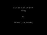 Civic SI vs Altima 3.5 (round 1)