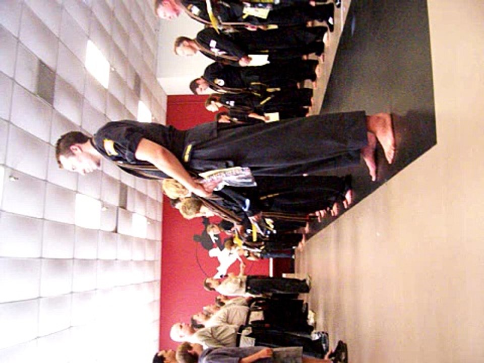 Black Belt Oath Aug. 23 2008