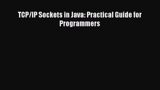 [PDF] TCP/IP Sockets in Java: Practical Guide for Programmers Read Online