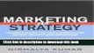 Read Marketing as Strategy: Understanding the CEO S Agenda for Driving Growth and Innovation