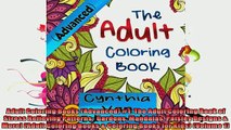 READ book  Adult Coloring Books Advanced 1 The Adult Coloring Book of Stress Relieving Patterns   FREE BOOOK ONLINE