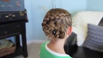 Dutch Flower Braid Updos Cute Girls Hairstyles New Video