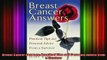 READ FREE FULL EBOOK DOWNLOAD  Breast Cancer Answers Practical Tips and Personal Advice from a Survivor Full Free
