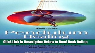 Read Pendulum Healing Handbook (Shangri-La Series)  PDF Online