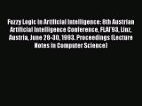 [PDF] Fuzzy Logic in Artificial Intelligence: 8th Austrian Artificial Intelligence Conference
