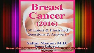 READ book  Breast Cancer 2016 150 Latest  Illustrated Questions  Answers Full EBook