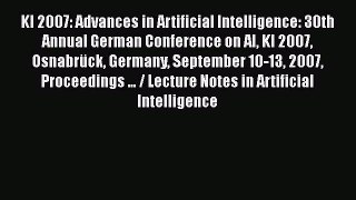 [PDF] KI 2007: Advances in Artificial Intelligence: 30th Annual German Conference on AI KI