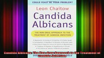 READ book  Candida Albicans The Nondrug Approach to the Treatment of Candida Infection Full Ebook Online Free