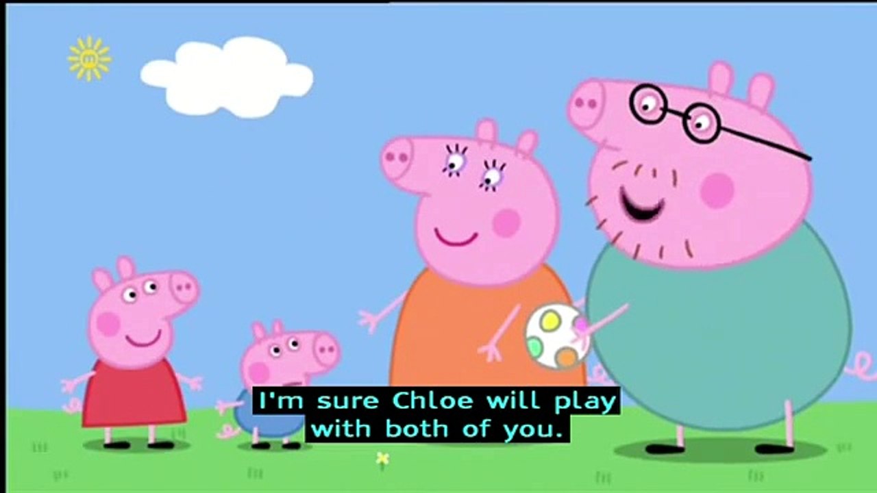 Peppa Pig S1E29 My Cousin Chloé