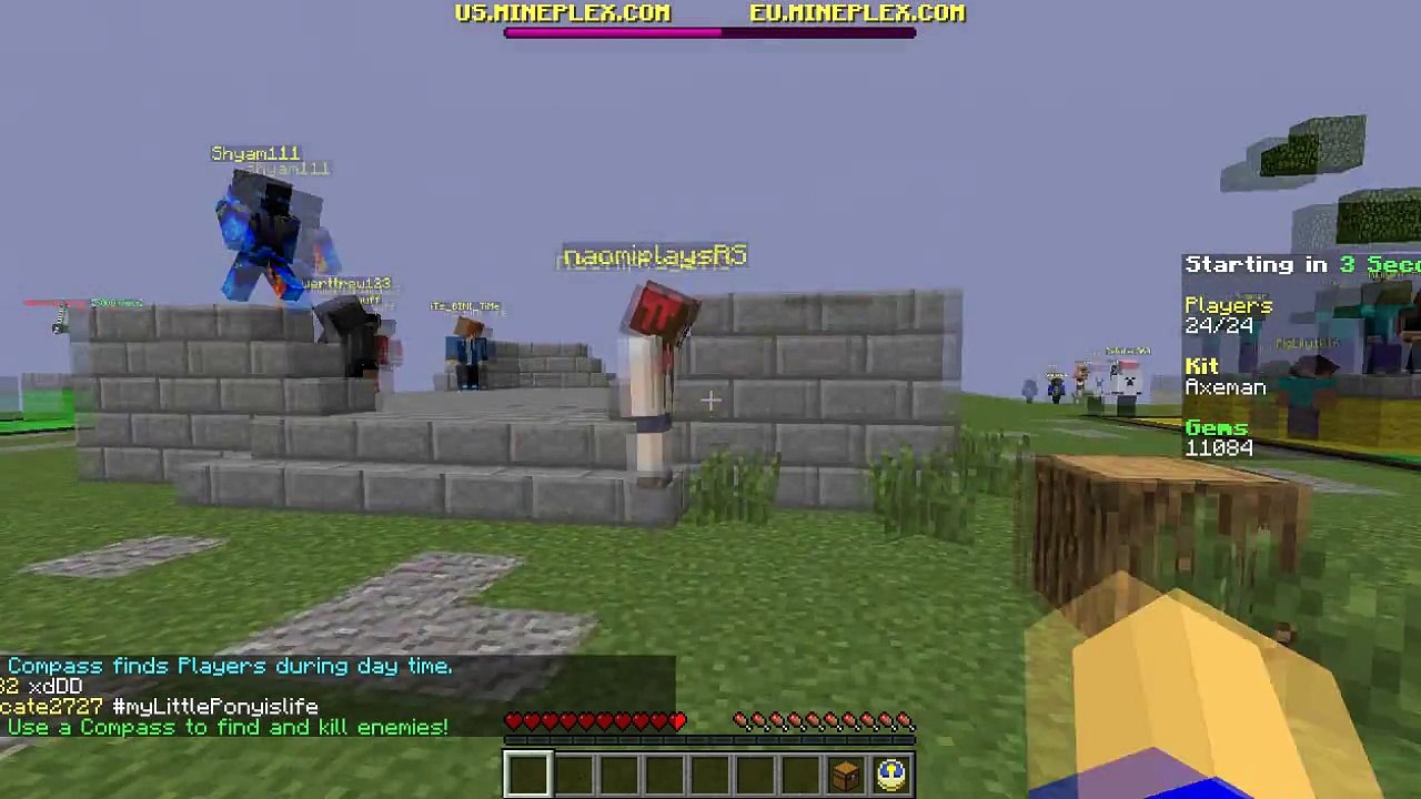 SONIC VS ELSA (Minecraft Mini-Game: Hunger Games Episode 1)