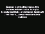 [PDF] Advances in Artificial Intelligence: 18th Conference of the Canadian Society for Computational