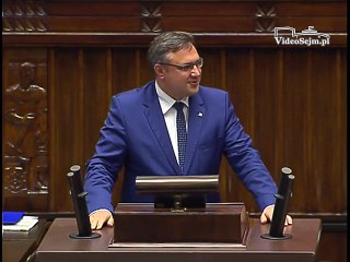 Poseł Mirosław Suchoń - Wystąpienie z dnia 08 czerwca 2016 roku.