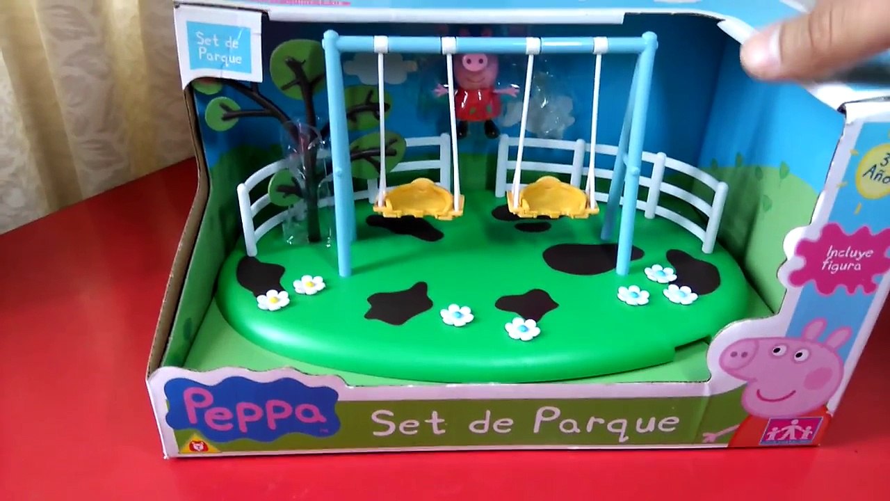 Peppa pig Set de Parque - Descripción Juguete