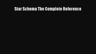 Read Star Schema The Complete Reference Ebook Free