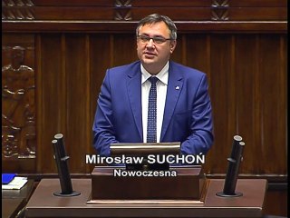 Poseł Mirosław Suchoń - Wystąpienie z dnia 08 czerwca 2016 roku.