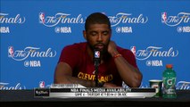 Kyrie Irving Practice Interview - Warriors vs Cavaliers - Game 6 - 2016 NBA Finals