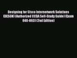 Read Designing for Cisco Internetwork Solutions (DESGN) (Authorized CCDA Self-Study Guide)