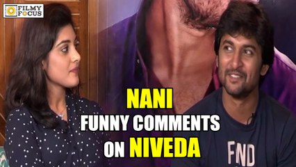 Nani says Niveda is Lady Kamal Haasan - Filmyfocus.com