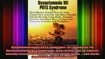 READ book  Dysautonomia 101 POTS Syndrome 101 Remedies For Dysautonomia POTS Syndrome most useful Full EBook