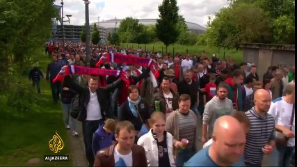 Euro 2016 Violence breaks out between English and Russian fans