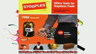 Free PDF Downlaod  Stooples Office Tools for Hopeless Fools READ ONLINE