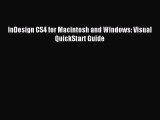 Download InDesign CS4 for Macintosh and Windows: Visual QuickStart Guide Ebook Online
