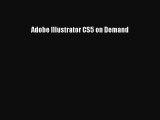 Download Adobe Illustrator CS5 on Demand Ebook Free
