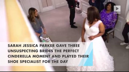 Watch: Sarah Jessica Parker surprises three Brides