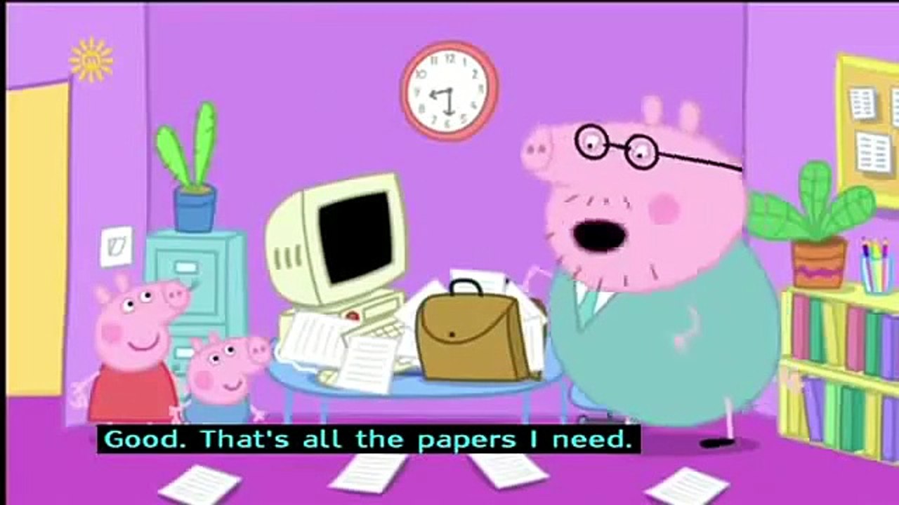Peppa Pig (Series 3) - Paper Aeroplanes (with subtitles) 5