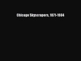 [PDF] Chicago Skyscrapers 1871-1934 [Read] Full Ebook