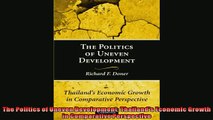 Read here The Politics of Uneven Development Thailands Economic Growth in Comparative Perspective
