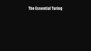 Read The Essential Turing Ebook Free